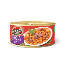 Mandy Fasole Cu Carne De Vită 300 G