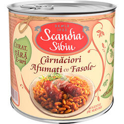 Scandia Sibiu Cârnăciori Cu Fasole 400G