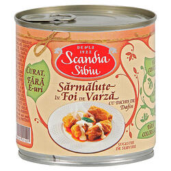 Scandia Sibiu Sărmăluțe Carne Porc 400G
