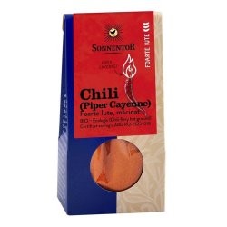 Condiment Chili Foarte Iute Măcinat Eco 40Gr Sonnentor