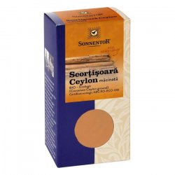 Condiment Scorțișoară Ceylon Măcinată Eco 40Gr Sonnentor