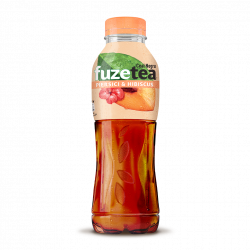 FuzeTea Piersică și Hibiscus sticlă 0.5 L image