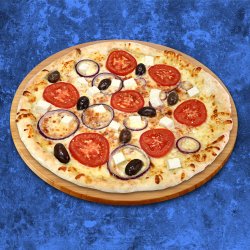 Pizza santorini image