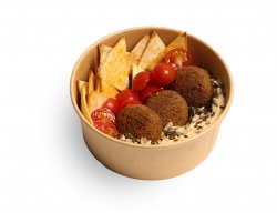 Falafel Hummus Bowl image