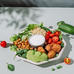 Falafel & Quinoa Plate  image