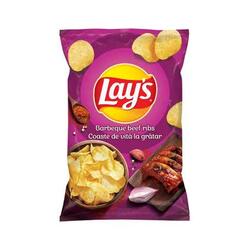 Lays chips cu gust de coaste de vita la gratar 60 g