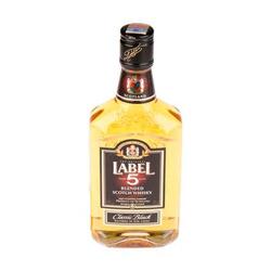 Label 5 Classic Black whisky 40% alcool 0.35 l