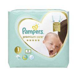 Pampers Premium Care nr.1 scutece bebelusi 2-5 kg 22 bucati