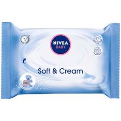 Nivea Baby Soft Cream servetelele pentru bebelusi 63 bucati