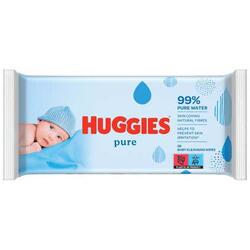 Huggies Pure servetele umede pentru bebelusi 56 bucati