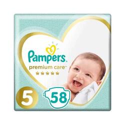Pampers Premium Care nr.5 scutece bebelusi 11-16 kg 58 bucati