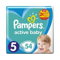 Pampers Active Baby Maxi Pack Plus nr.5 scutece bebelusi 11-16 kg 54 bucati