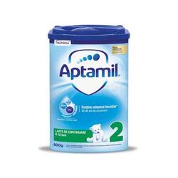 Aptamil 2 lapte de continuare 6-12 luni 800 g