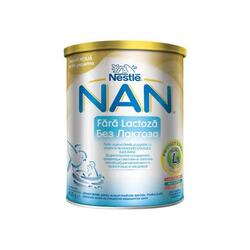 Nestle NAN lapte fara lactoza de la nastere 400 g