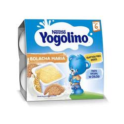 Nestle Yogolino gustare cu lapte si biscuiti de la 6 luni 4 x 100 g