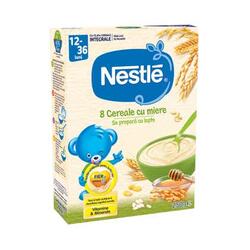 Nestle 8 cereale cu miere de la 12 luni 250 g