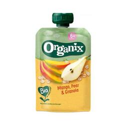 Organix Bio piure ecologic de mango, pere si ovaz peste 6 luni 100 g