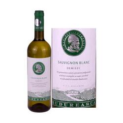 Budureasca Sauvignon Blanc vin alb demisec 13% alcool 0.75 l