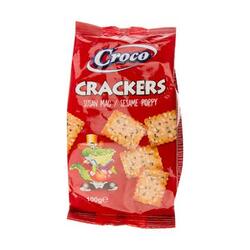 Croco crackers cu susan si mac 100 g