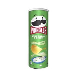 Pringles Chipsuri cu gust de smantana si ceapa 165 g