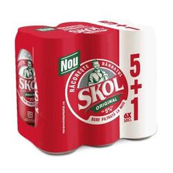Skol bere blonda 0.5l doza 5+1