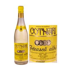Cotnari Feteasca Alba vin alb demidulce 11.5% alcool 0.75 l
