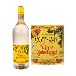 Cotnari vin alb demidulce 11% alcool 1 l