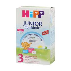 Hipp 3 Junior Combiotic lapte praf de crestere fara gluten 500 g