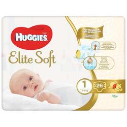 Huggies Elite Soft (nr 1) Convi 26 buc, 2-5 kg