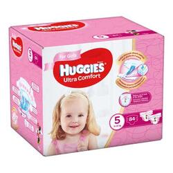 Huggies Scutece Ultra Comfort Box (5) Fetite 84 buc, 12-22 kg