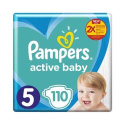 Pampers Active Baby scutece Mega Pack Plus marime 5 11-16 kg 110 buc
