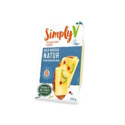 Simply V felii natur cu migdale 150 g