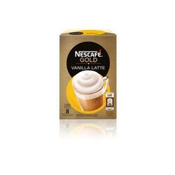 NESCAFE Gold Vanilla Latte Specialitate Cafea 8 plicuri (18.5g)