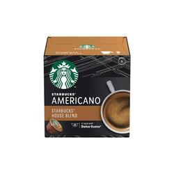 Starbucks Americano House Blend by NESCAFE Dolce Gusto cafea prajire medie cutie 12 capsule 102 g