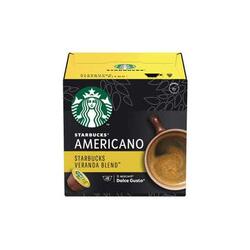 Starbucks Americano Veranda Blend by NESCAFE Dolce Gusto cafea prajire usoara cutie 12 capsule 102 g