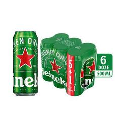 Heineken Bere doza 6x0.5l 5+1