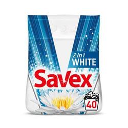 Savex 2in1 White Detergent pudra 40 spalari