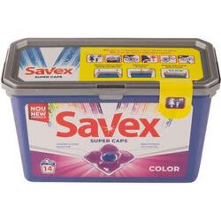 Savex Super Caps Color detergent pentru rufe automat capsule 14 bucati