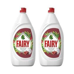 Pachet Promo: 2 x Detergent de vase Fairy Pomegranate 800 ml