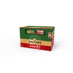 Jacobs 3 in 1 Intense cafea instant 24 plicuri x 17.5 g