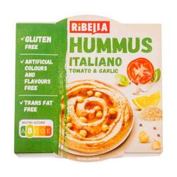 Ribella humus naut cu rosii si usturoi 200 g