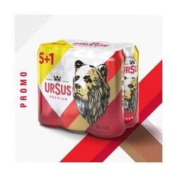 Ursus Premium Bere blonda 5+1 0.5 l