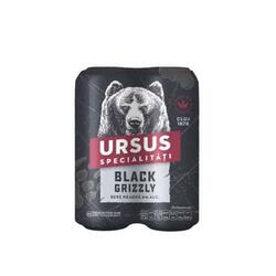 Ursus black can 1x4 pack 500ml