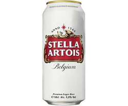 Stella Artois bere blonda superioara doza 0.5 l image