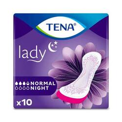 TENA Lady Normal Night absorbante pentru incontinenta 10 bucati