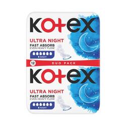 Kotex Ultra Night Tampoane absorbante 12 buc