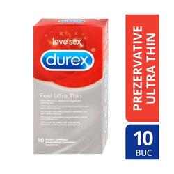 DUREX Prezervative Feel Ultra Thin 10buc