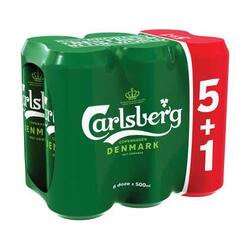 Carlsberg bere blonda doza 6x0.5l (5+1) doza