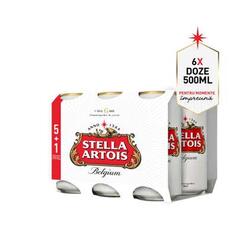 Stella Artois Blonda doza 6x0.5L (5+1)