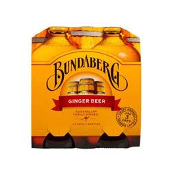 Bundaberg Ginger Beer 4x375ml
